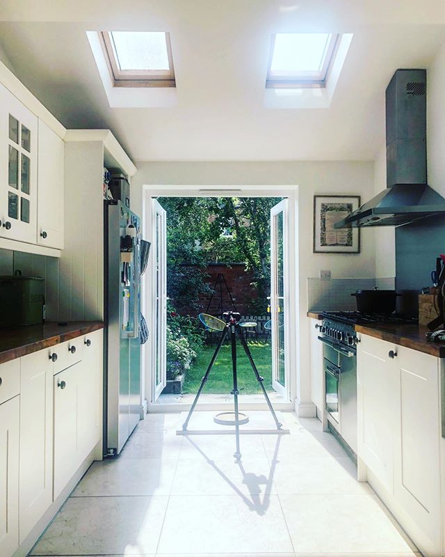 Not a bad morning to be working from home ❤️ (Yes I’m still in my pants) #workingfromhome #contentcreator #recipewriting #foodstylist #foodstylistmanchester