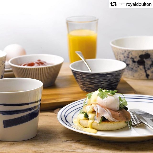 Styling work for @royaldoulton earlier this year with @blackvelvetstyling 📷 Mark Duckett #foodstylist #foodstylistmanchester #productphotography #breakfast