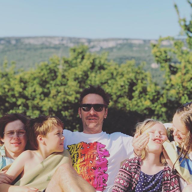 This is as ‘composed’ a photo as my kids have ever participated in, but we made it through the week with no major autistic meltdowns or significant violence so I thought I’d force them all into a photo to commemorate their achievement #holidayspam #mybabies