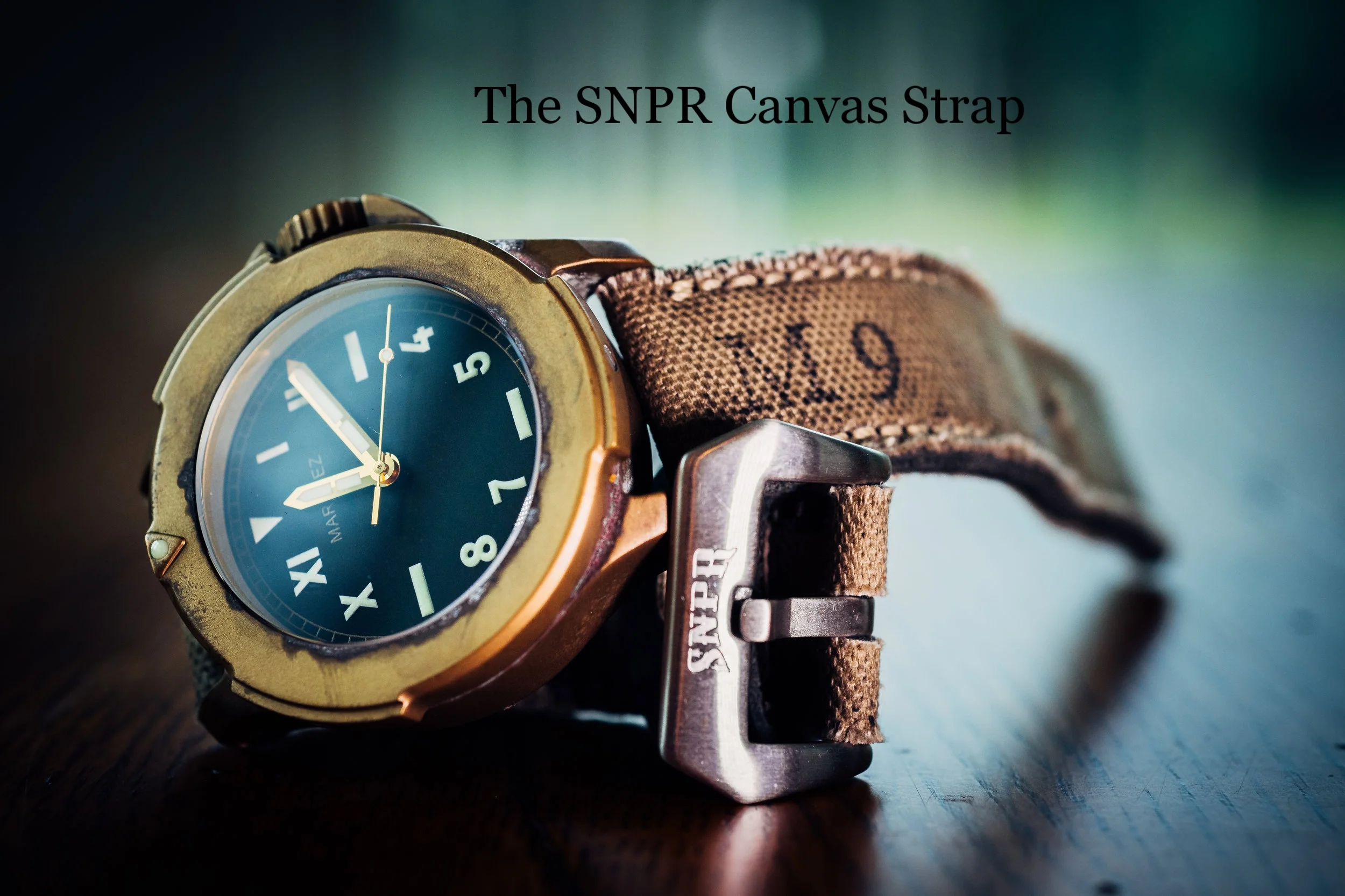 Panerai, SNPRStrap, Canvas, Custom Watch
