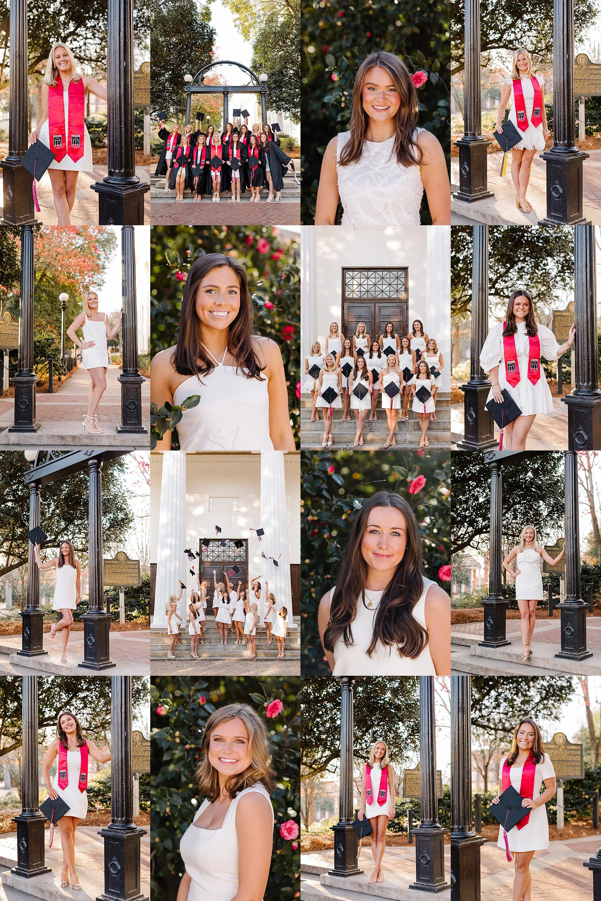 UGA Group Graduation Shoot