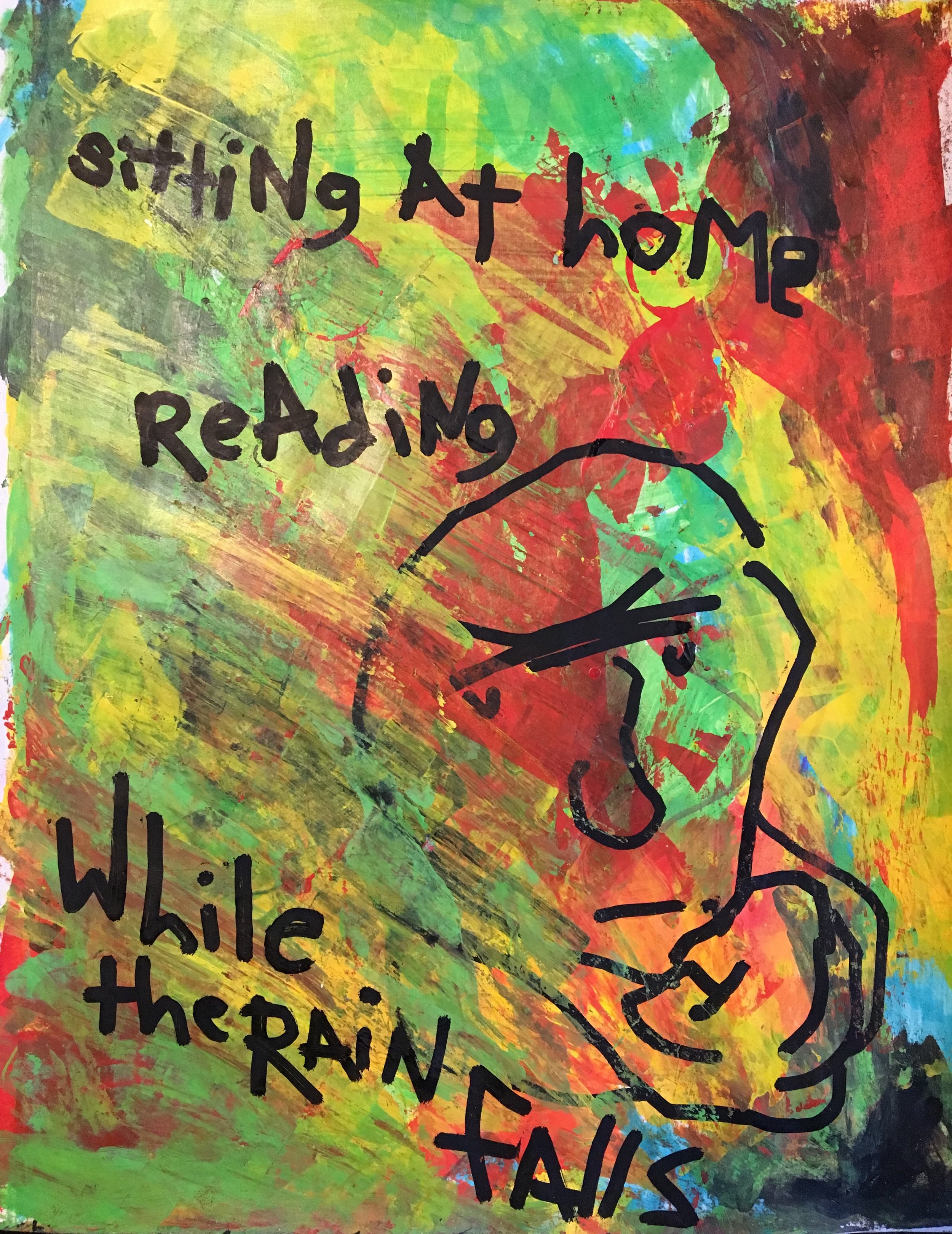 #8: Reading, Raining