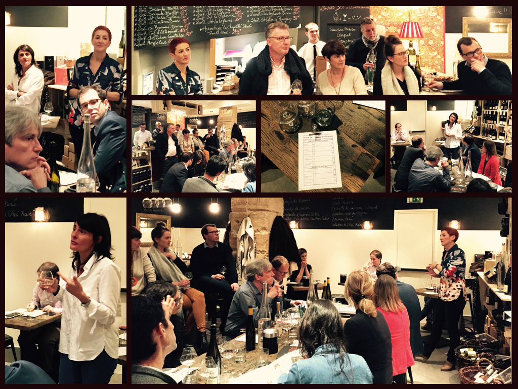 Copy of Dégustation Alsace - Le 6 octobre 2016 avec Marie-Thérèse Barthelmé du Domaine Albert Man et Nathalie Traber de la Distillerie Metté