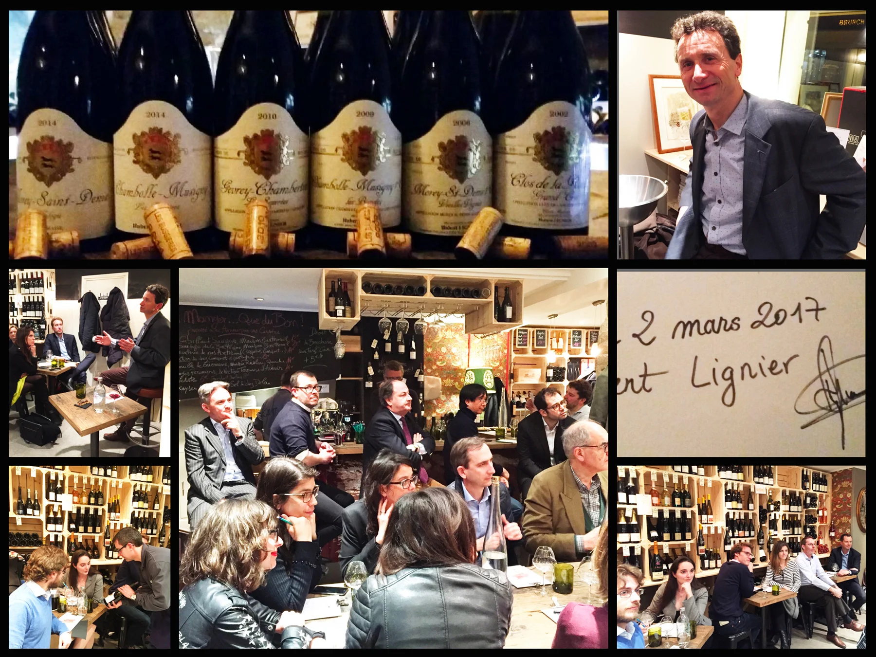 Copy of Dégustation Domaine Hubert Lignier (Morey-Saint-Denis) - 2 mars 2017 - avec Laurent Lignier