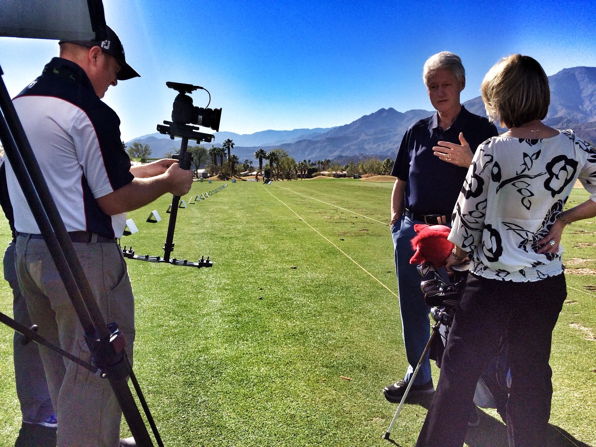 President Clinton for Golf Channel