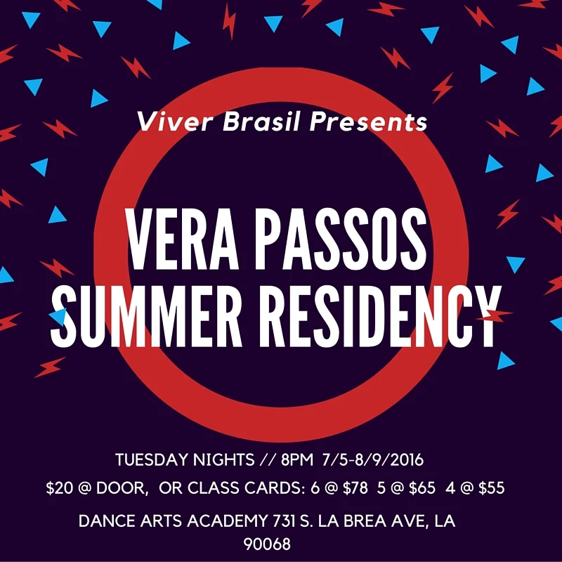 Vera Passos Summer Residency, Week 4