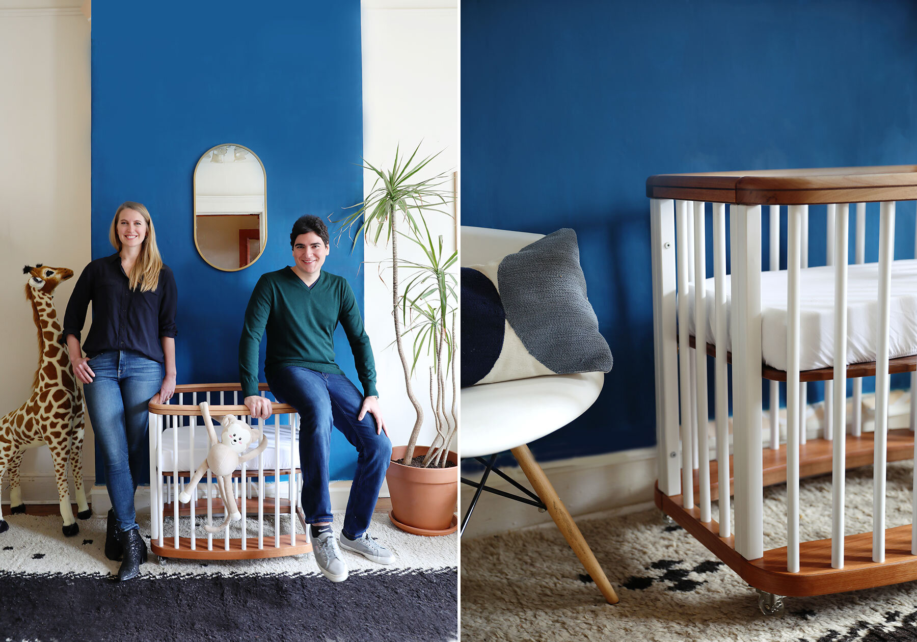 NYC and NJ based lifestyle product photographer, Jennifer Lavelle Photography - Nestig, cribs, modern convertible cribs, baby