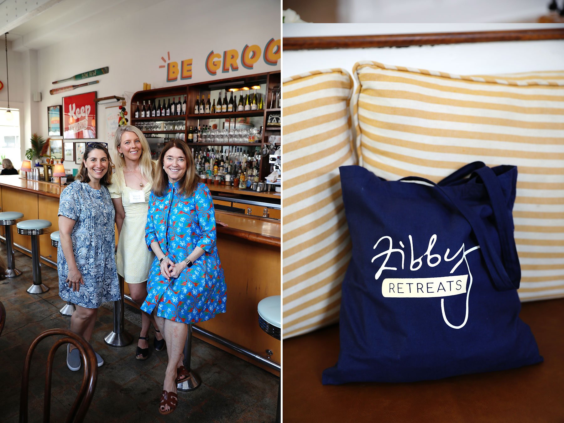 Charleston based lifestyle, interiors, branding, event, photographer JENNIFER LAVELLE PHOTOGRAPHY - Zibby Owens Retreats, Basic Kitchen, Charleston Library Association