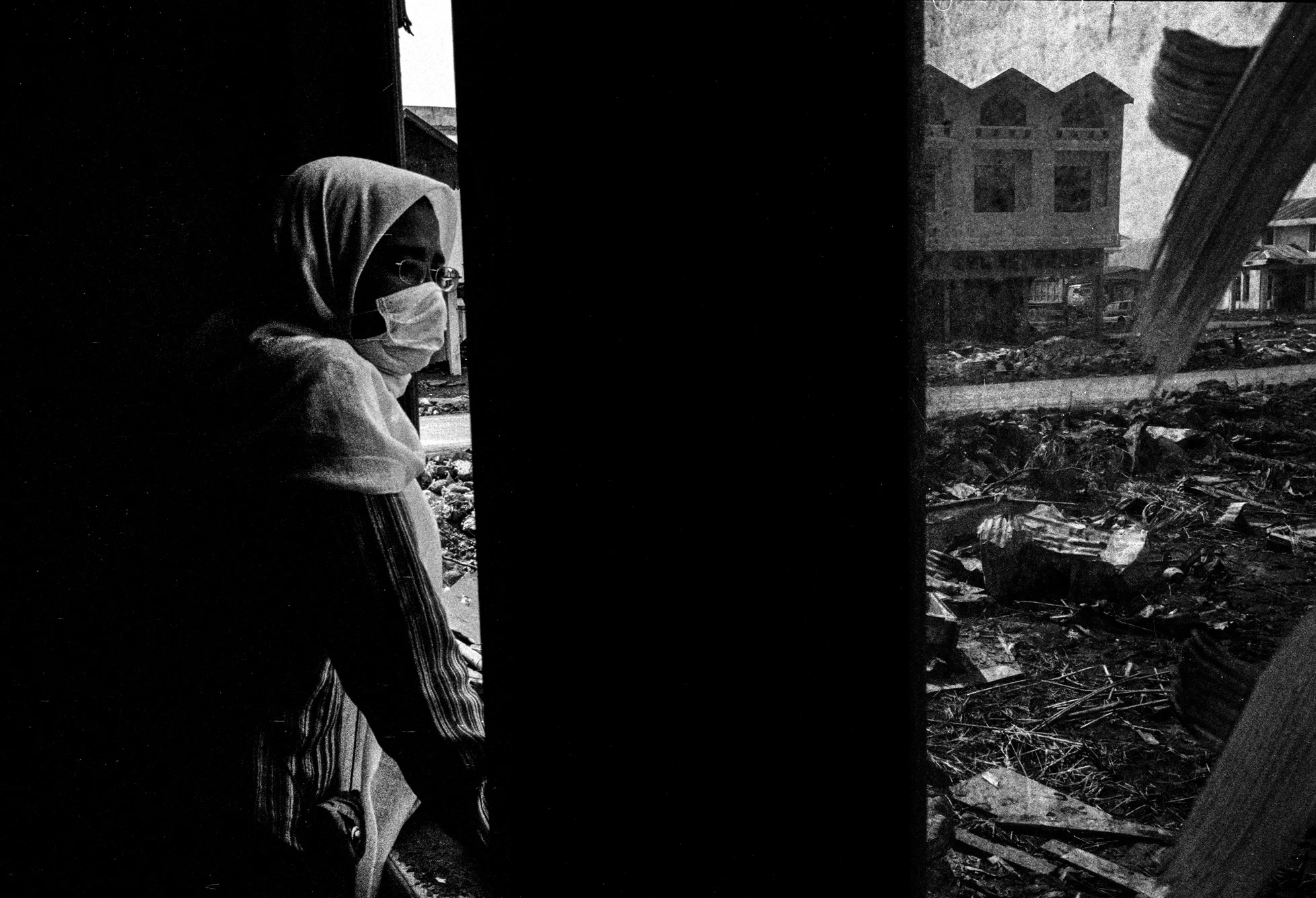 INDONESIA. Sumatra island. Banda Aceh. After the tsunami. 2005. ©MarkPearson