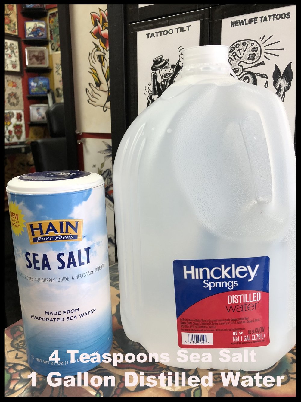 How to Make Sea Salt Water for Piercings 