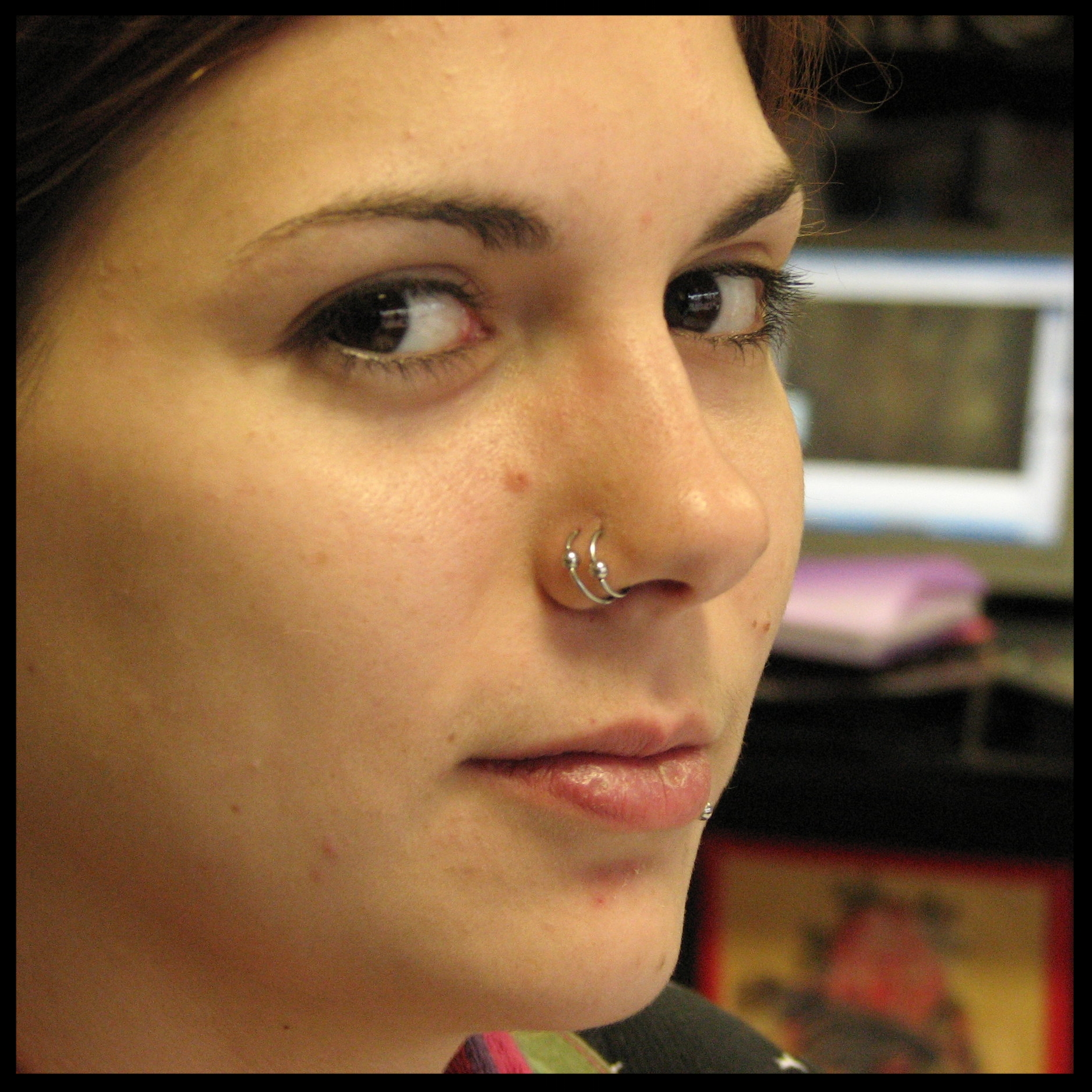 Nostril Piercing FAQ - NewLife Tattoos. invisible nose studs for work. 