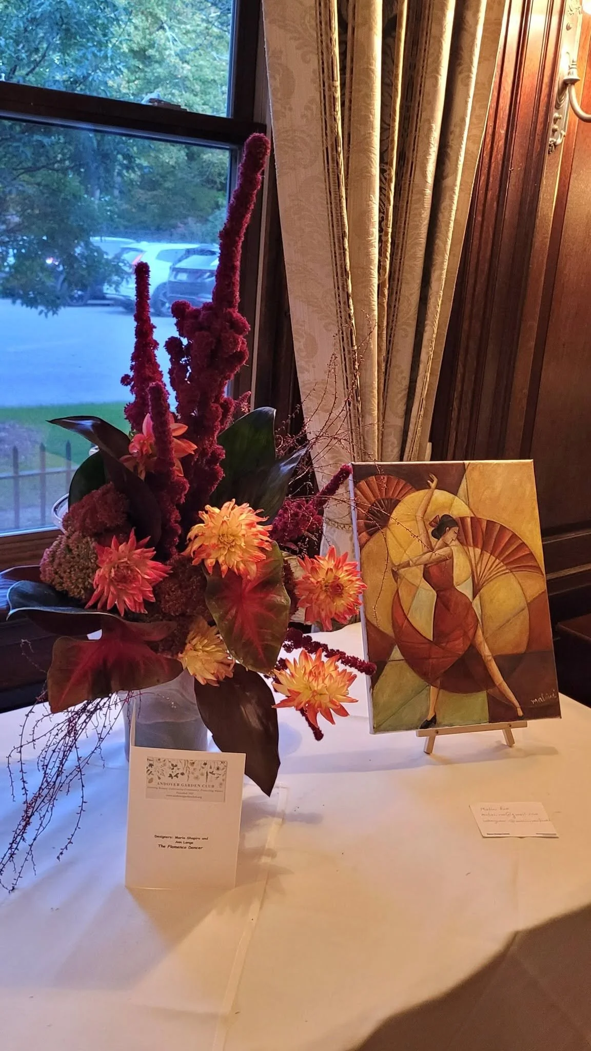  Floral Arrangement by Maria Shapiro and Ann Lang 