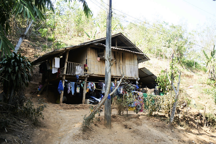 Children's home in a village in the boarder of Thailand and Myanmar.