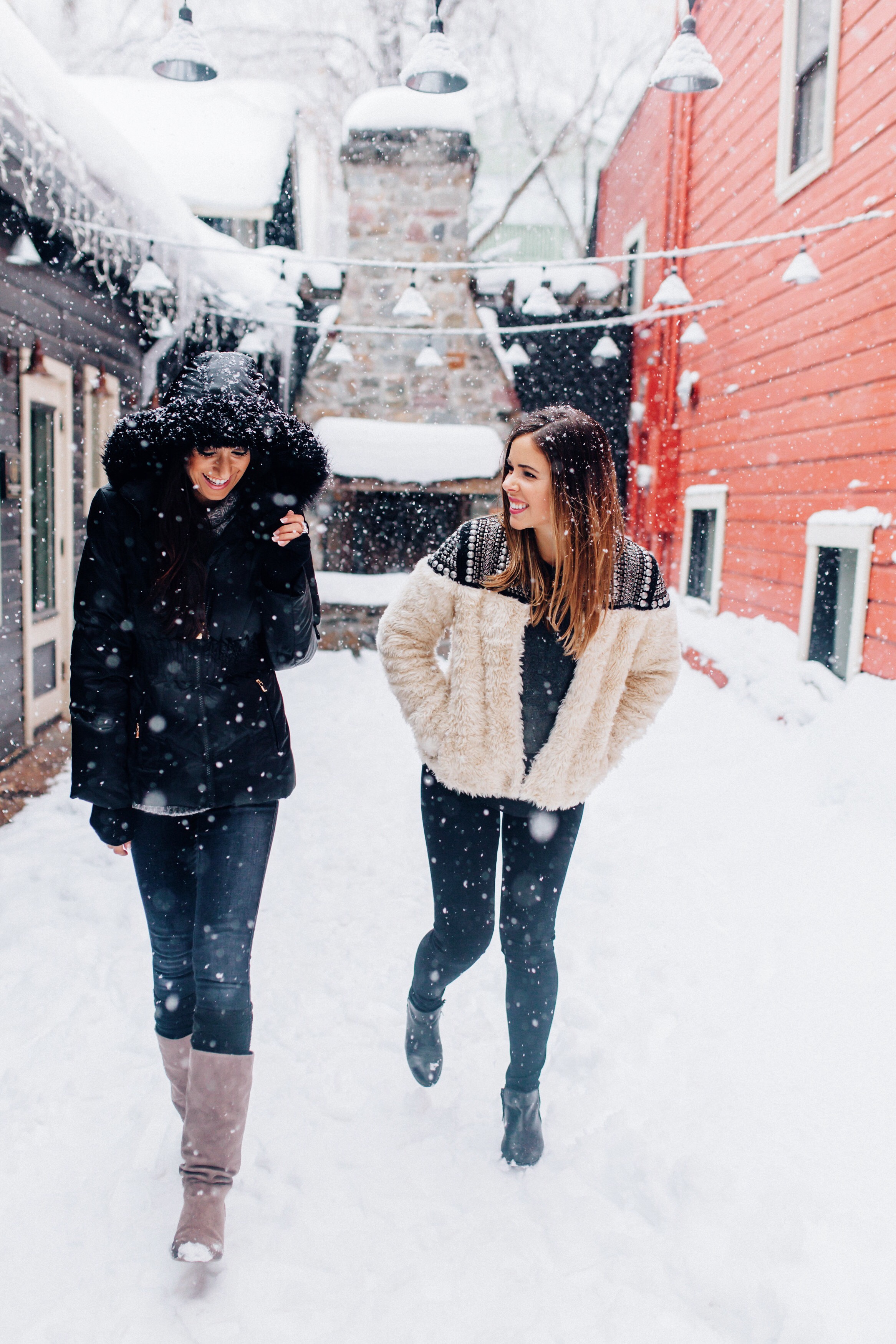 Winter wonderland at Sundance Film Festival by http://www.anchoredimagephotography.com/