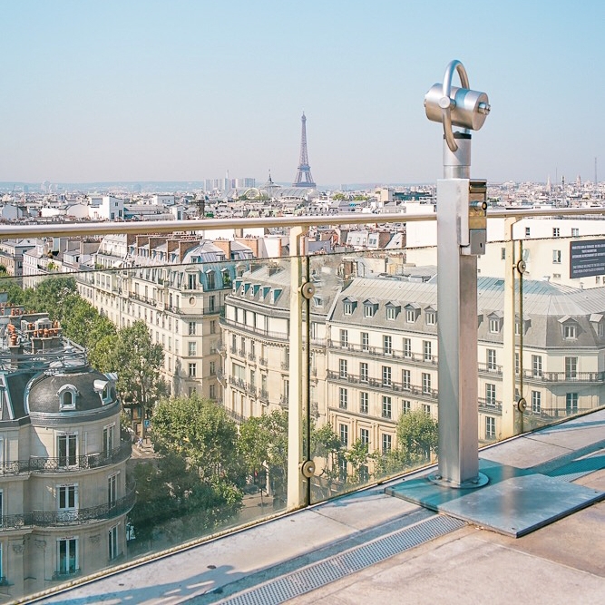 Your Paris itinerary 6 days should include taking in the view from Printemps department store terrace