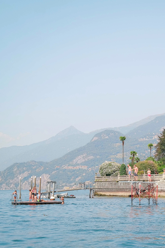 Summertime in Lake Como, Italy