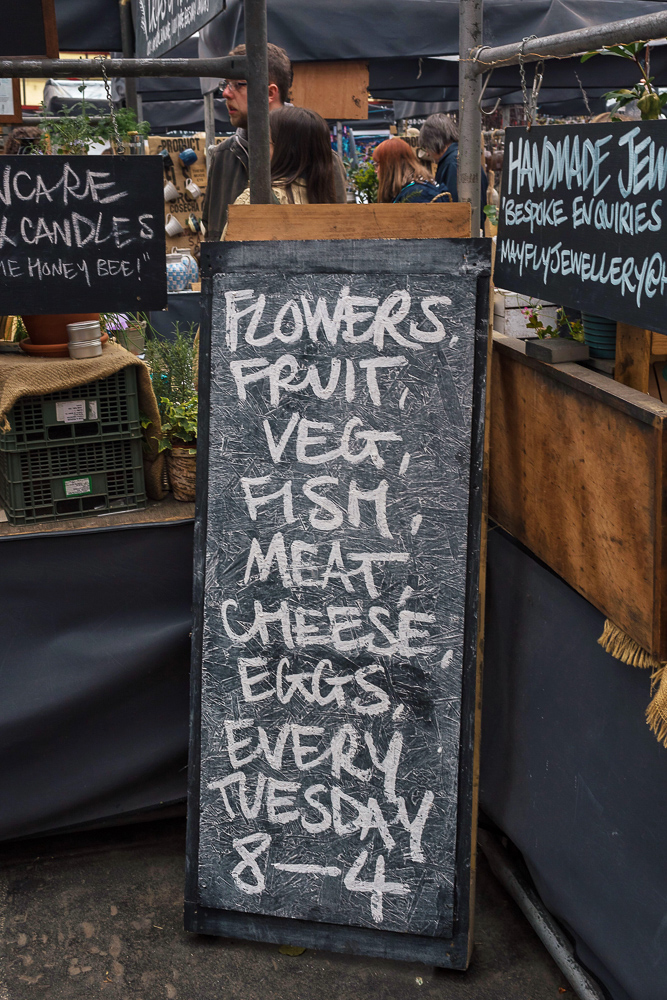 Altrincham Market sells flowers, fruit, veggies, meat, cheese, eggs, and more!