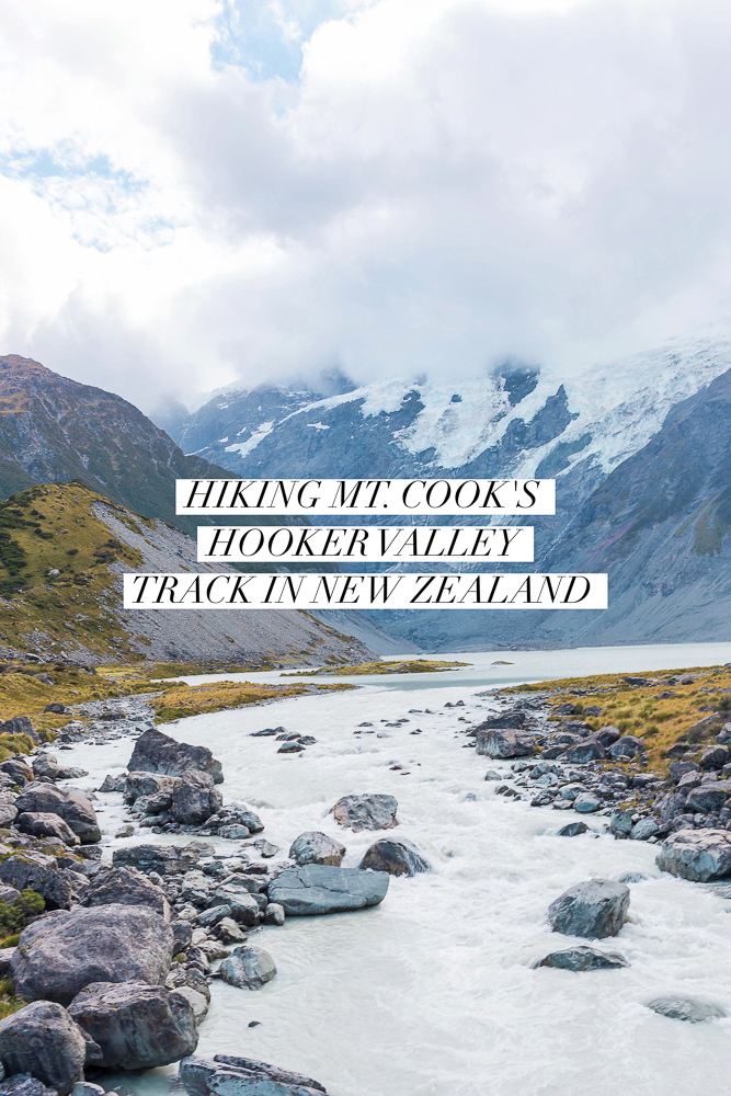 Everything you need to know about hiking Mount Cook's Hooker Valley Track on New Zealand's south island. The perfect walk if you are looking for something easy but still picturesque!