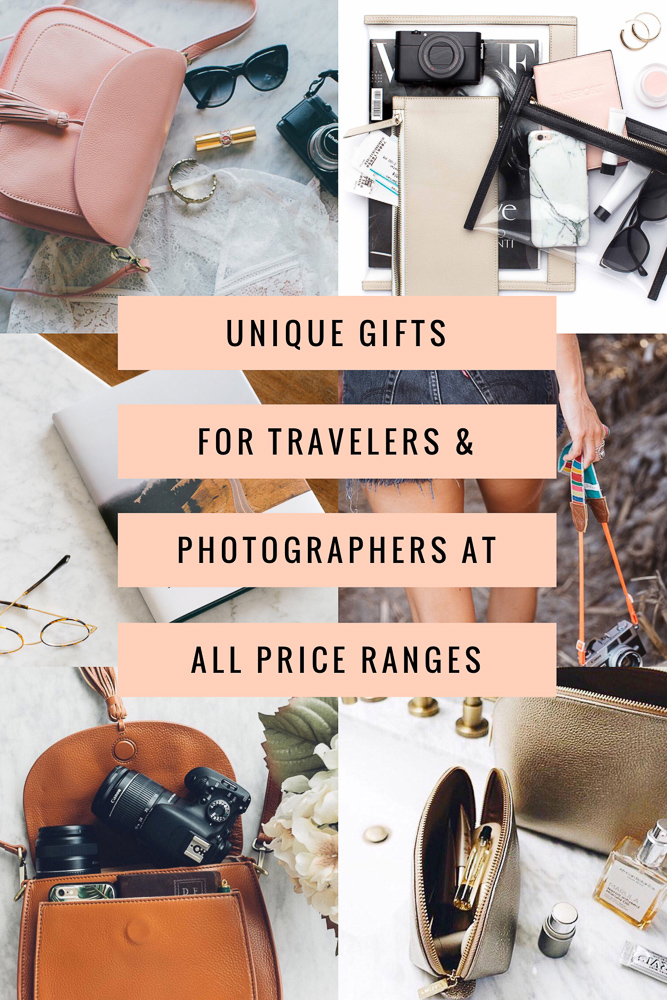 Looking for something unique to buy for the traveler and/or photographer in your life?  Look no further!  Here are 8 perfect gifts at all price ranges!