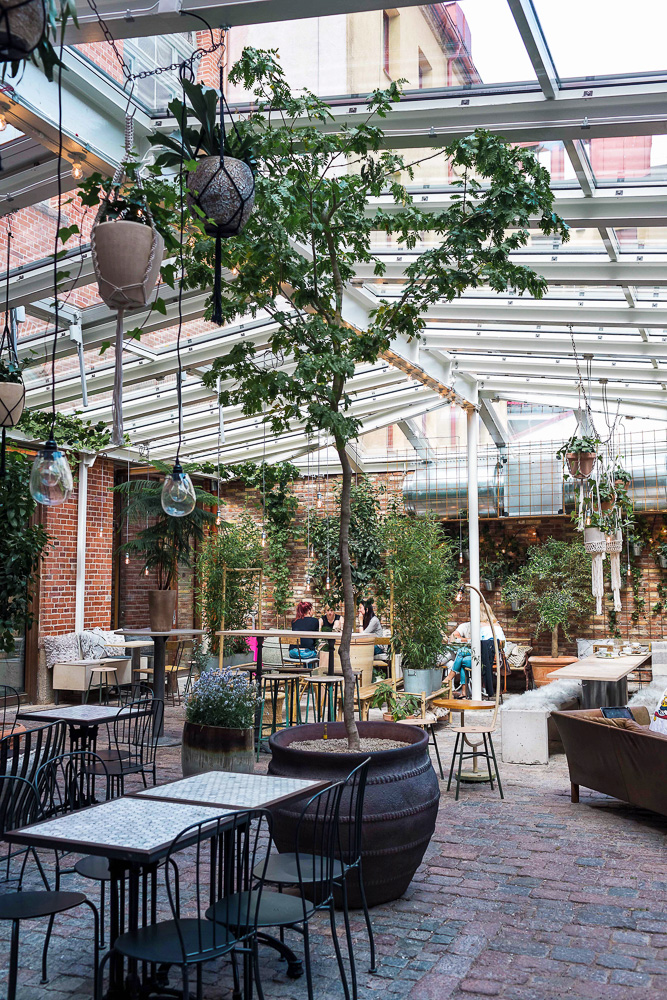 Kafe Magasinet in Gothenburg - a cafe and bar in a to-die-for venue. Instagram heaven!