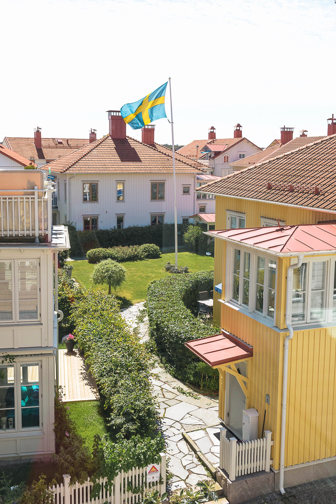 The view from our hotel, Marstrand Havshotell