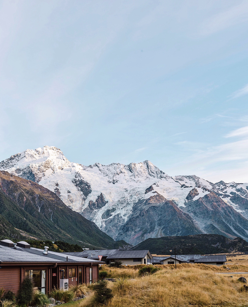 Don't miss the Mount Cook Village when visiting New Zealand