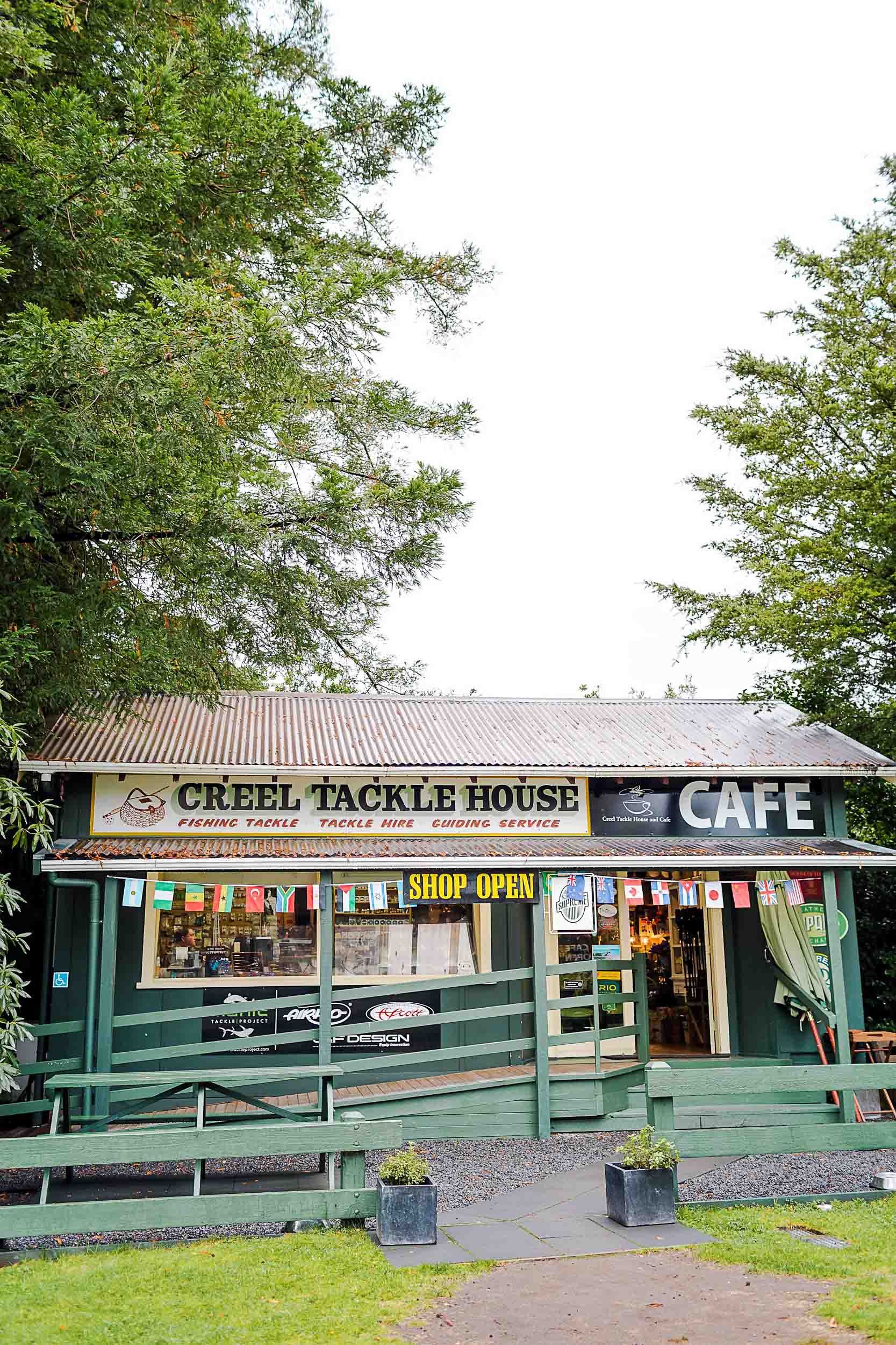 Creel Tackle House and Cafe is a great place for breakfast in Turani, New Zealand