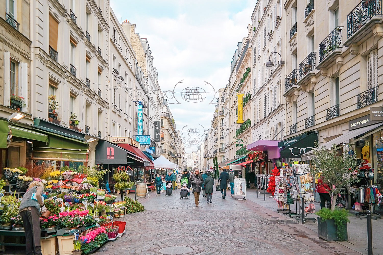 Rue Cler in Paris, my favorite street!