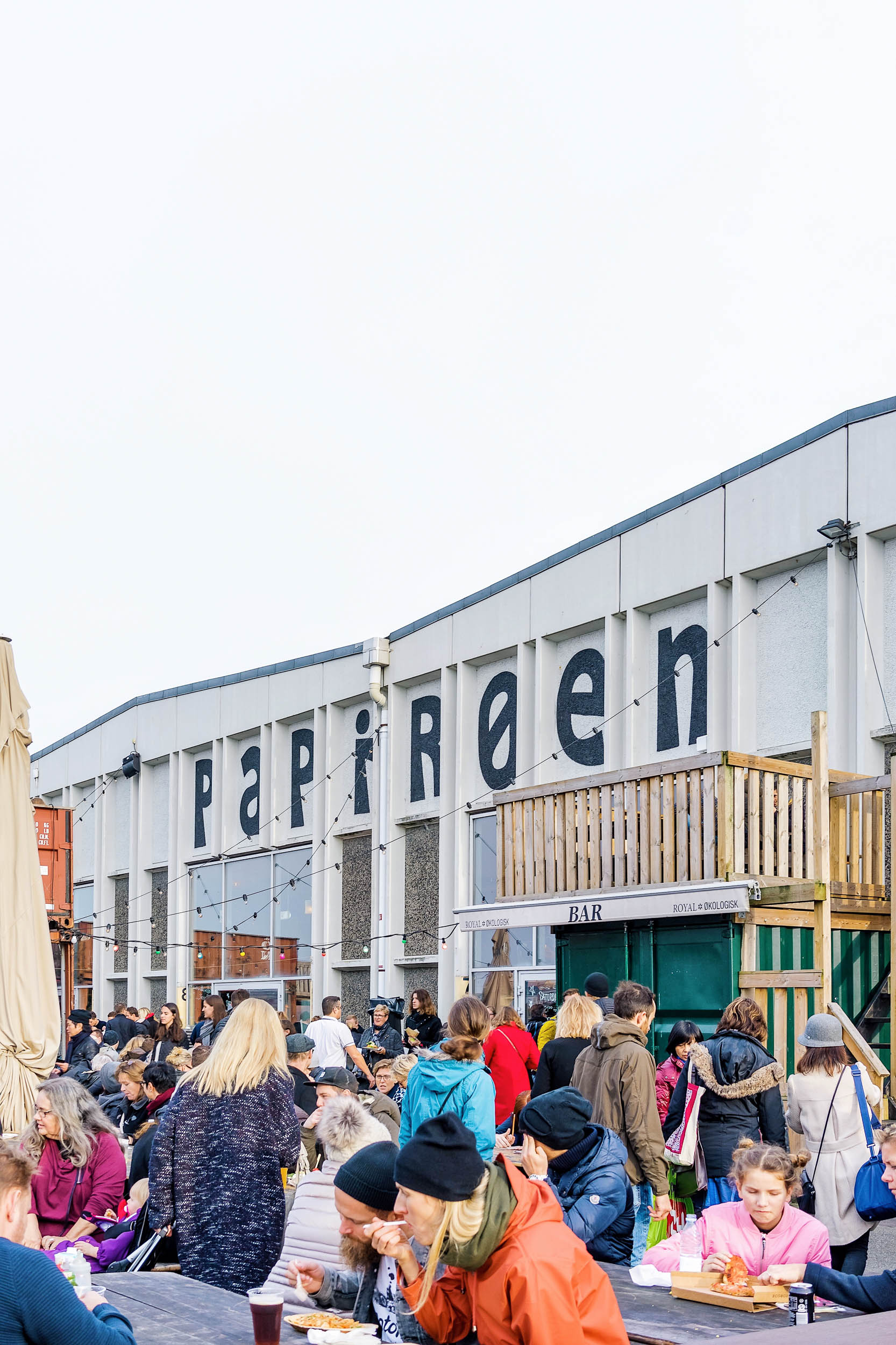 The Copenhagen street food market on Paper Island (Papirøen). A great place to grab lunch or dinner!