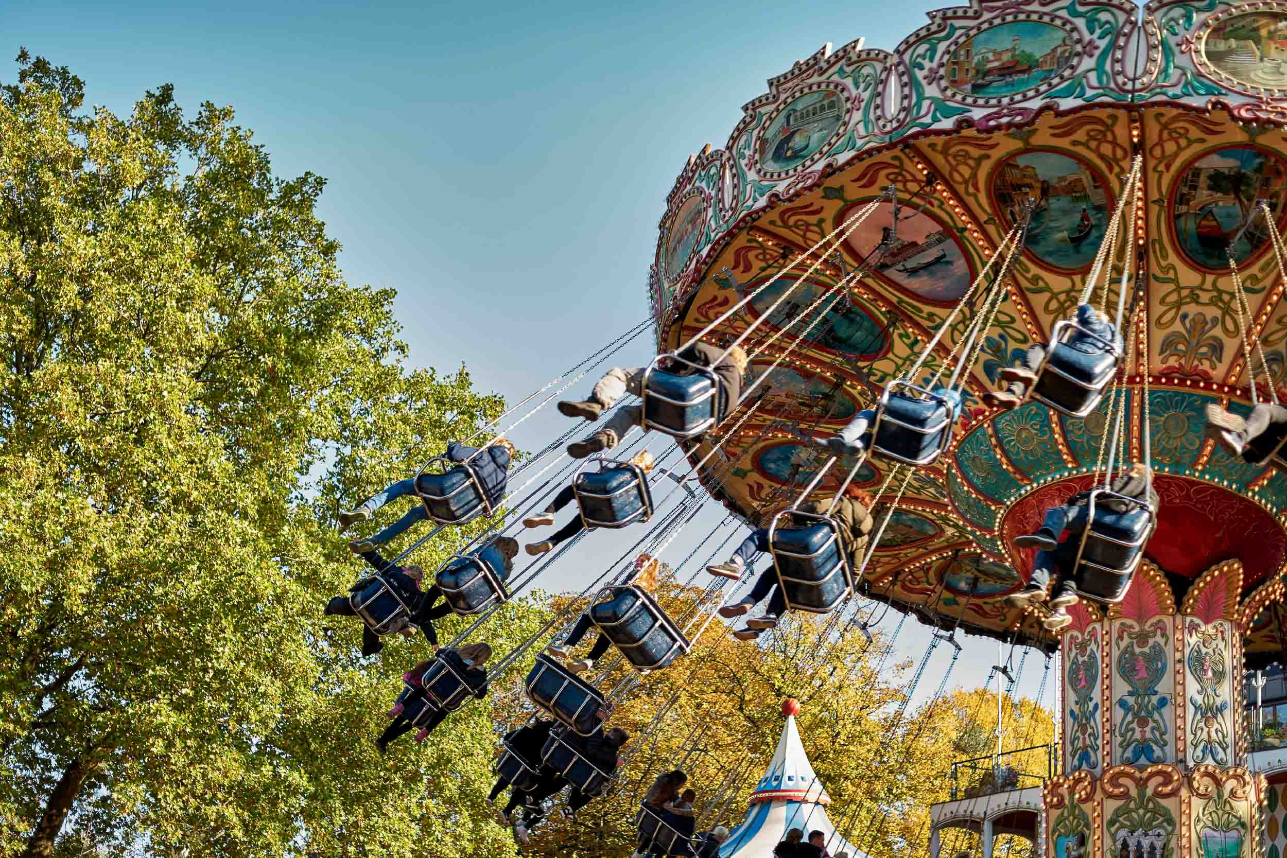Things to do in Copenhagen in December: Tivoli Gardens in Copenhagen, a can't miss while visiting the city!
