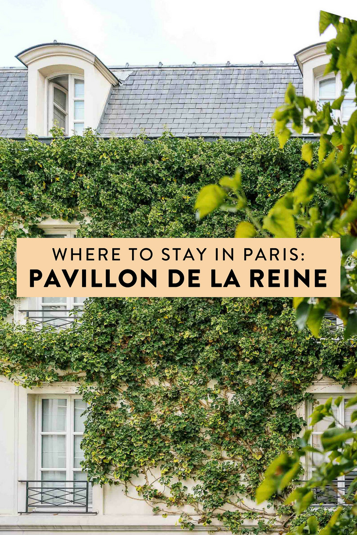 Le Pavillon de la Reine, located in the heart of Paris in le Marais and recently named one of the best hotels in the world by Conde Nast, is the best place to stay in Paris!