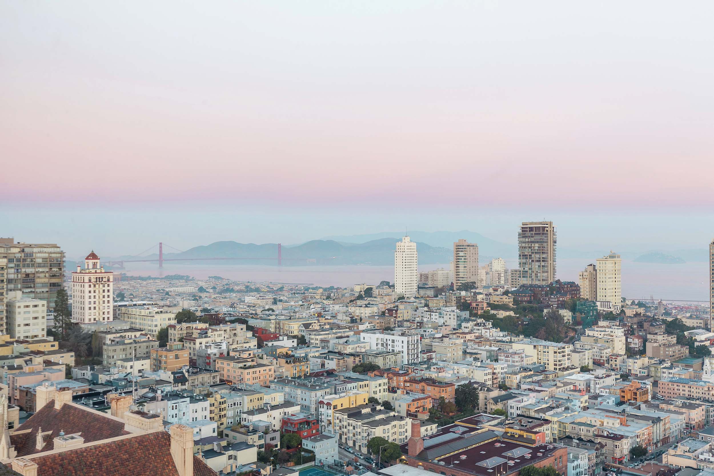 Jaw-dropping 270-degree views of San Francisco from the Fairmont San Francisco