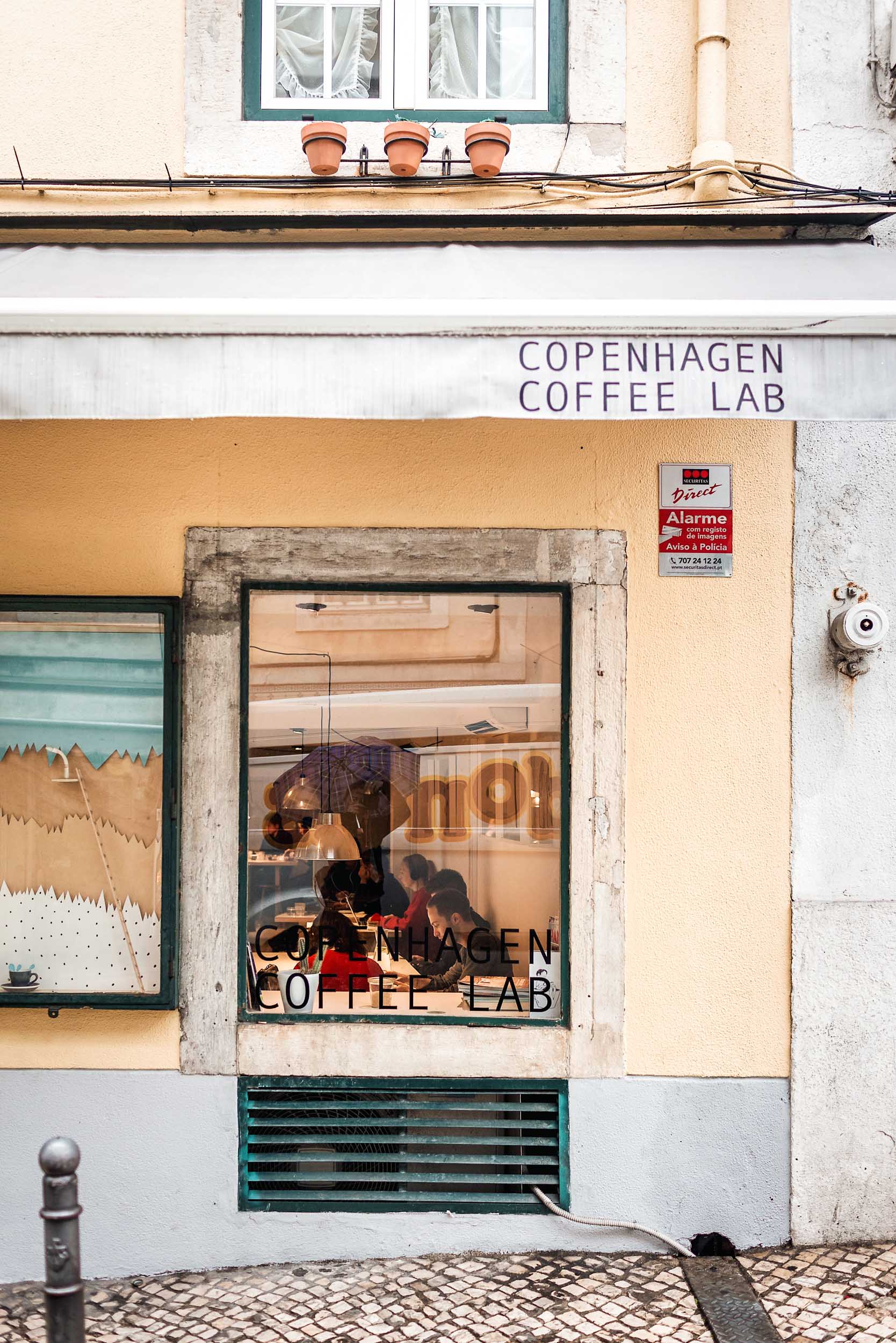 Copenhagen Coffee Lab is a Copenhagen-based coffee shop in Lisbon, Portugal