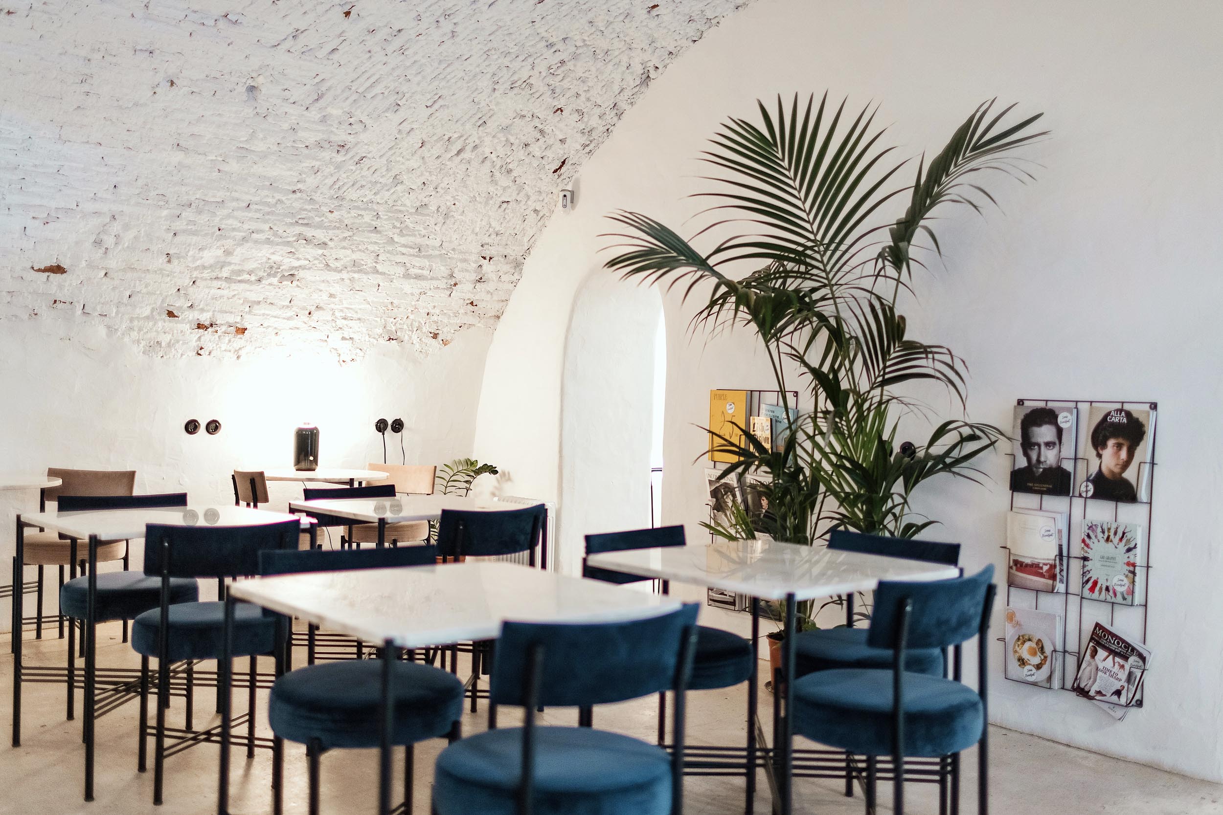 The chicest restaurant decor in Lisbon at Dear Breakfast