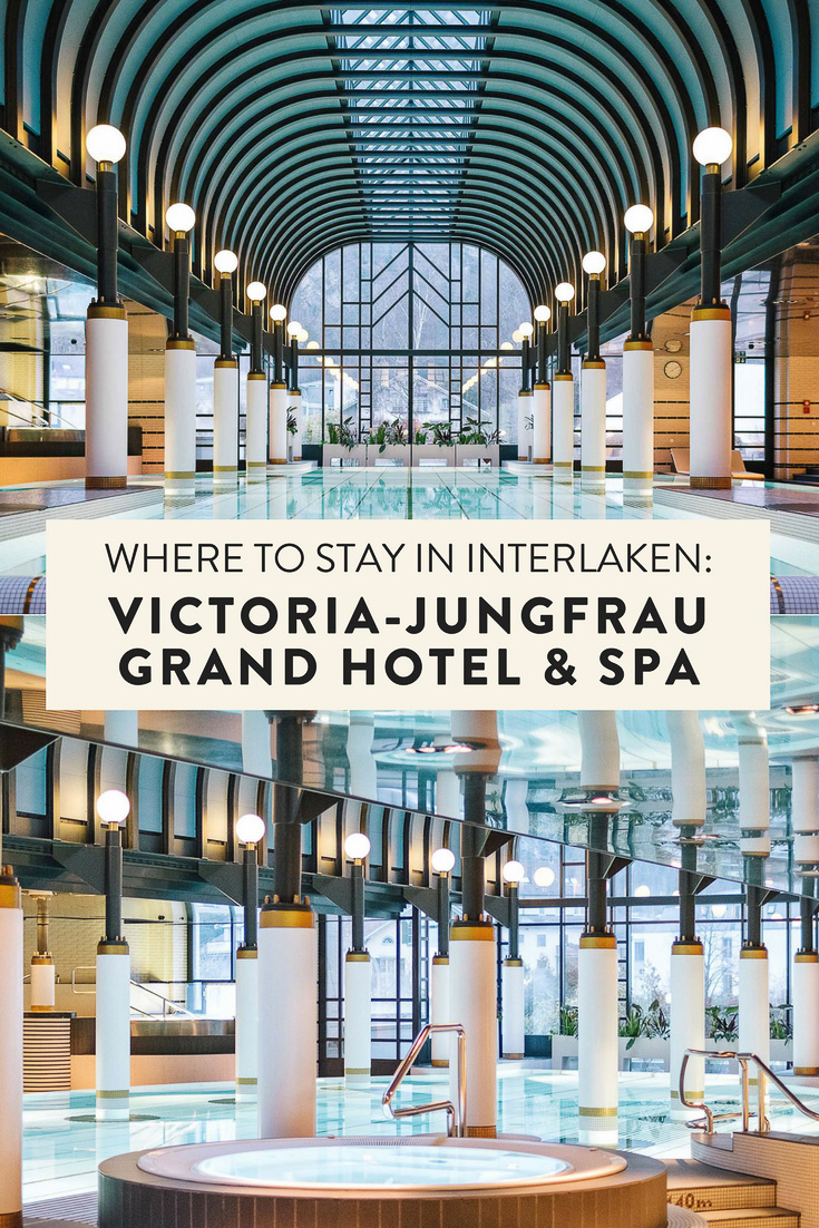 The VICTORIA-JUNGFRAU Grand Hotel & Spa is a jaw-dropping, 5 star hotel located in Interlaken, Switzerland. If you are looking for a place to stay in the Jungfrau Region, look no further!