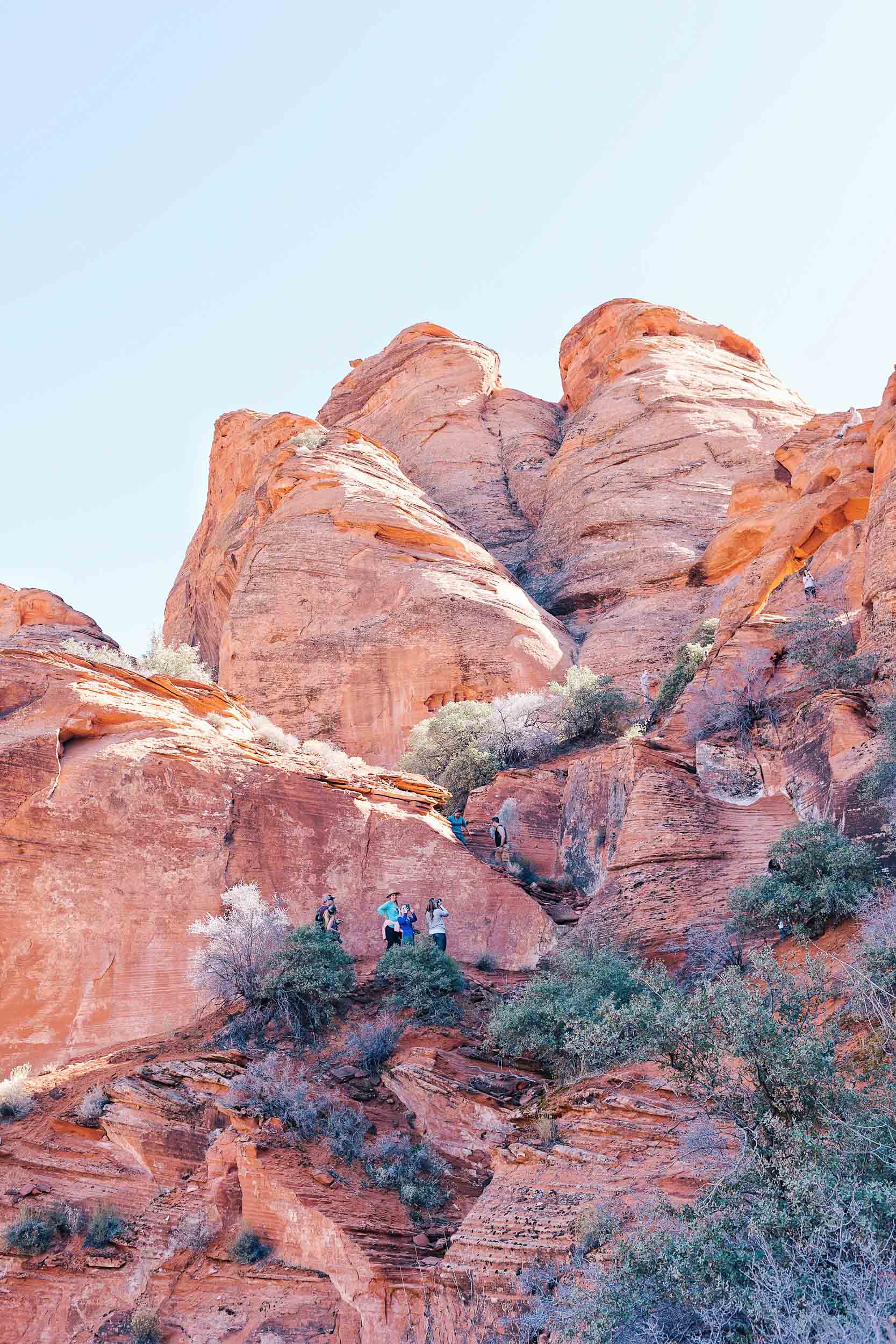 February in St. George, Utah calls for mild temperatures and a lot of sunshine!