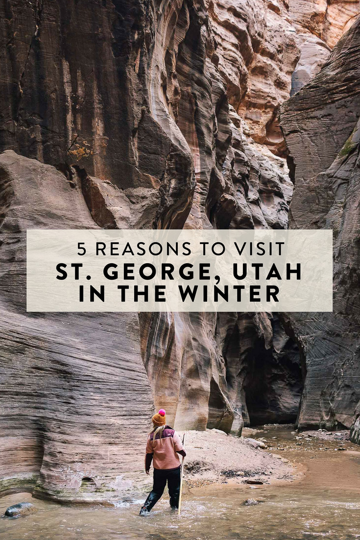 Winter in St. George consists of mild weather, blue skies, sunshine, and a lack of crowds. If you have plans to head to Southern Utah, here's why it is the season I recommend visiting in!