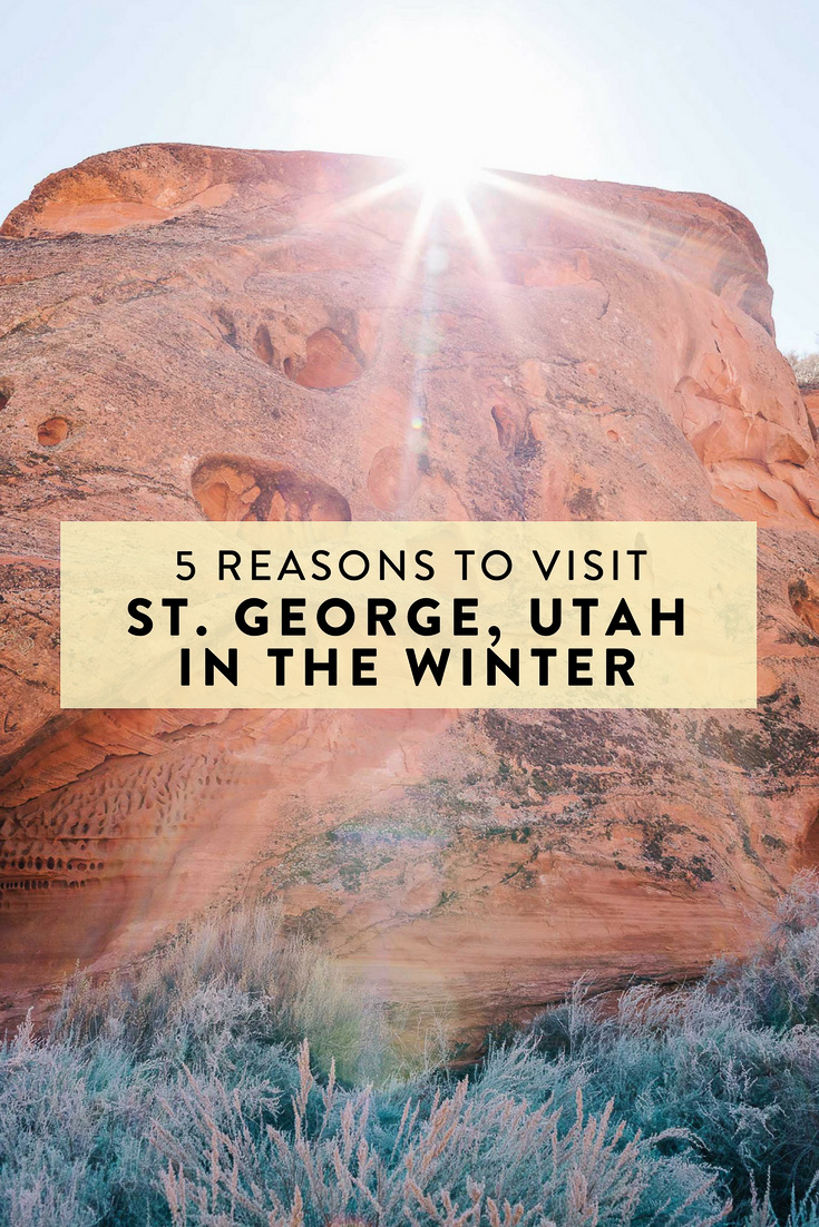 Zion National Park and St. George, Utah in general are popular destinations, but what time of year is best to visit? Winter, and here are 5 reasons why!