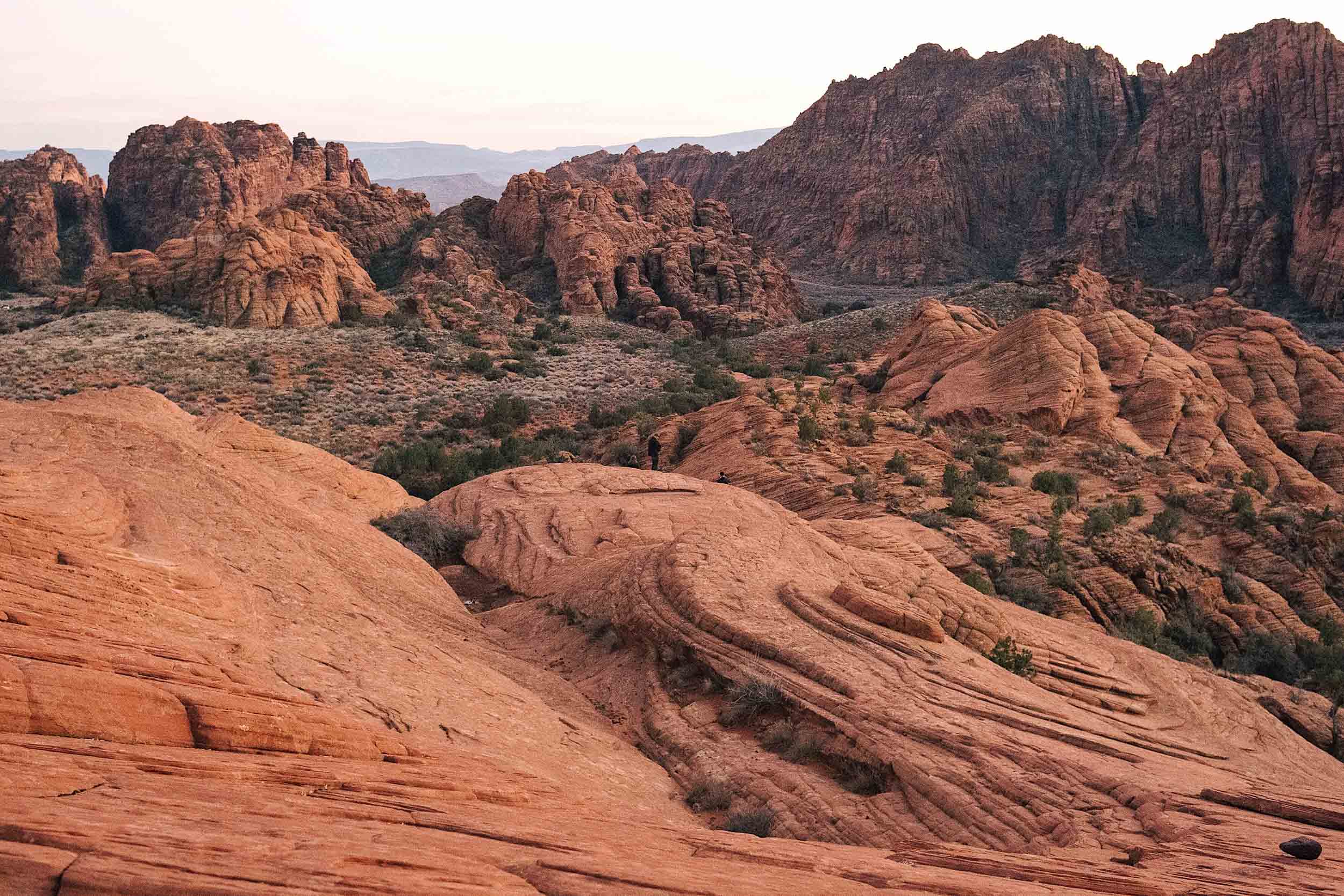 Snow Canyon in the winter - the perfect time to visit!