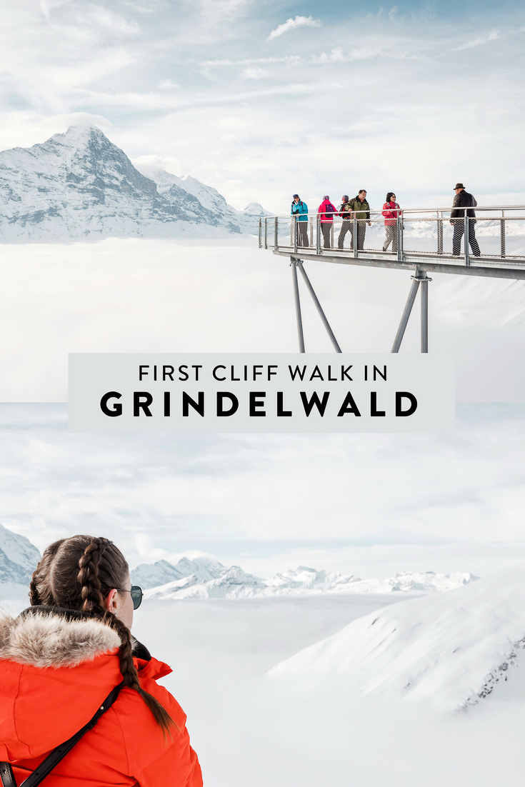 Grindelwald-First in the Jungfrau Region of Switzerland is called 'Top of Adventure' because it is full of fun! Not least of which is the Cliff Walk