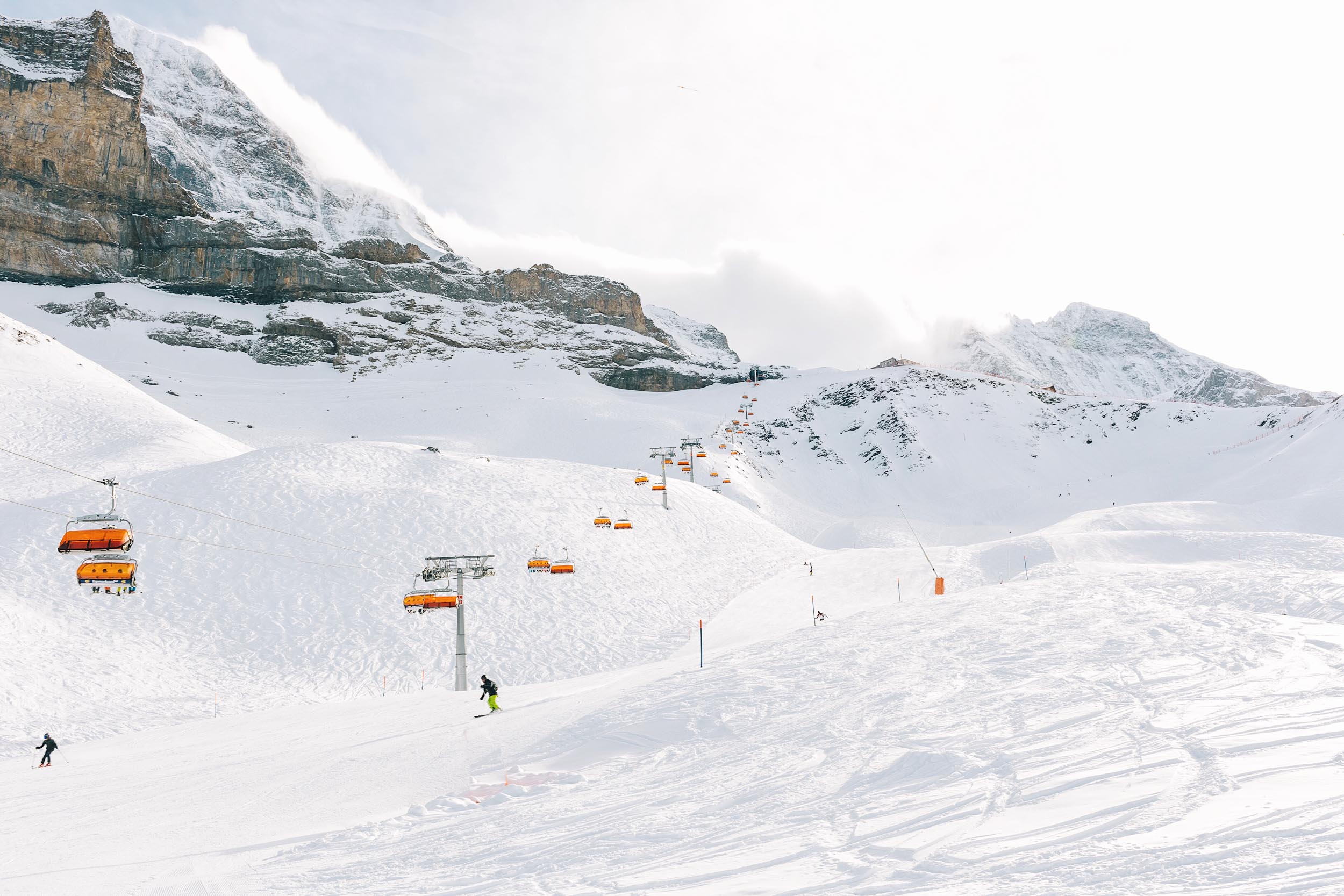 Winter adventure in the Jungfrau Region of Switzerland - skiing, sledging, hiking, and more!