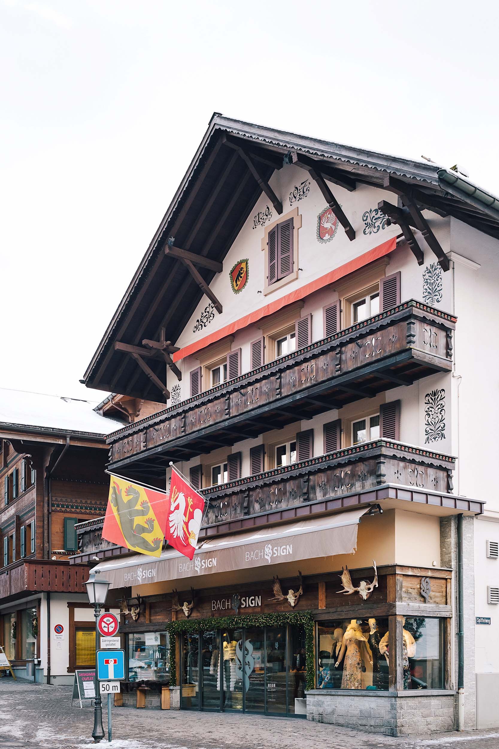 Gstaad, Switzerland is a popular destination for many, including a handful of famous celebrities like Julie Andrews, Salma Hayek, Valentino, and Elizabeth Taylor.