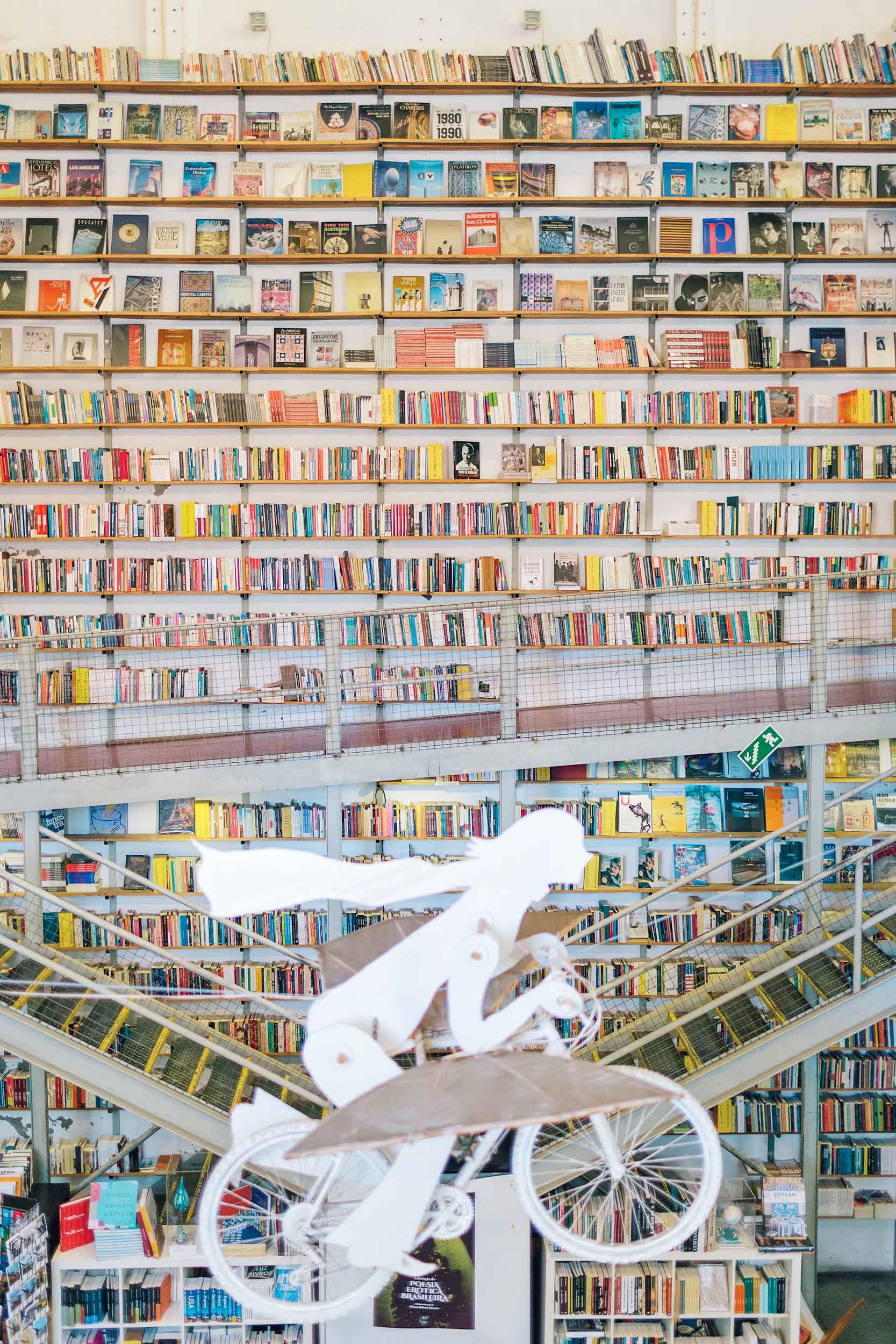 Ler Devagar, an adorable bookstore at LX Factory in Lisbon