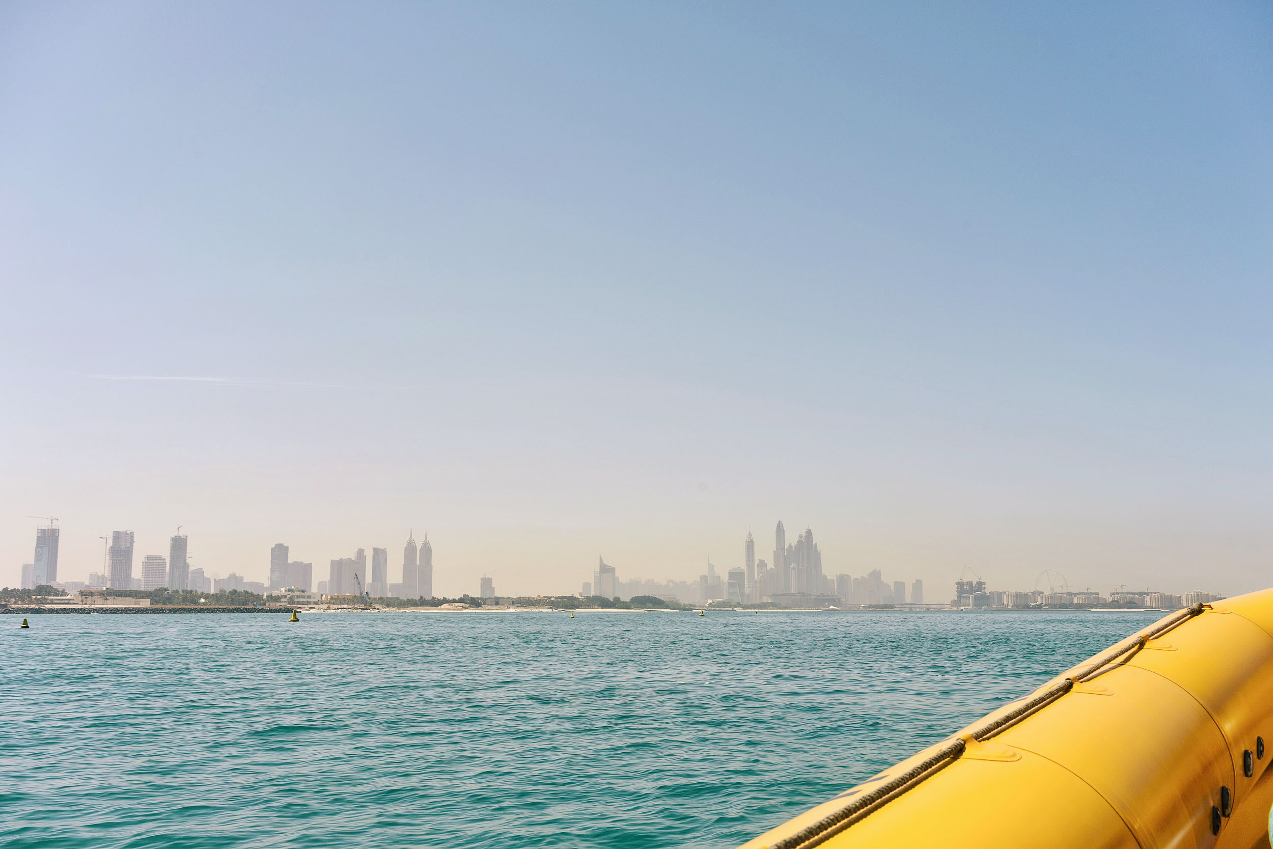 When in Dubai, see the sights via a boat tour!