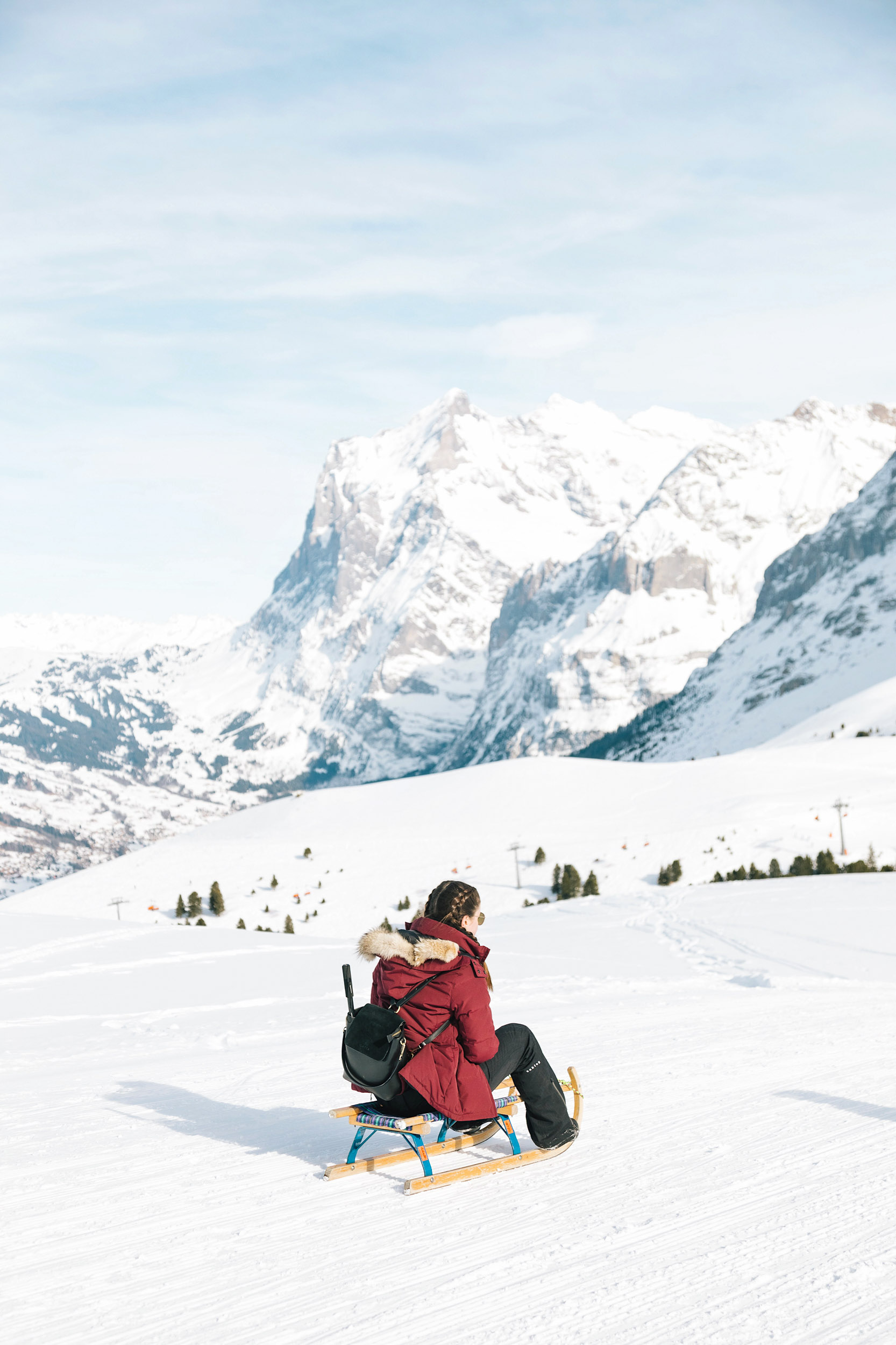 The most fun winter adventure in Switzerland - sledging!