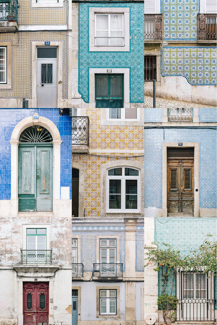 Lisbon photo diary: pretty facades and colorful tiles. 28 photos that will make you want to visit and inspire you to book a Portugal trip ASAP!