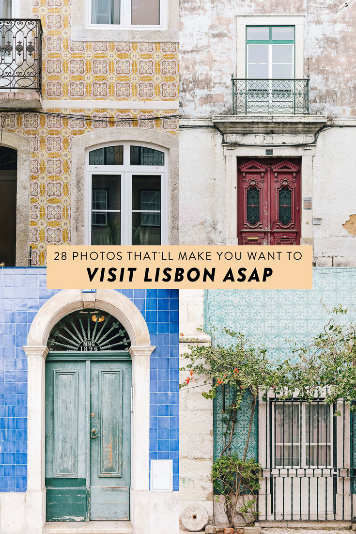 Thinking about visiting Lisbon, Portugal? Here are 28 photos that will make you want to visit and inspire you to book a trip ASAP!