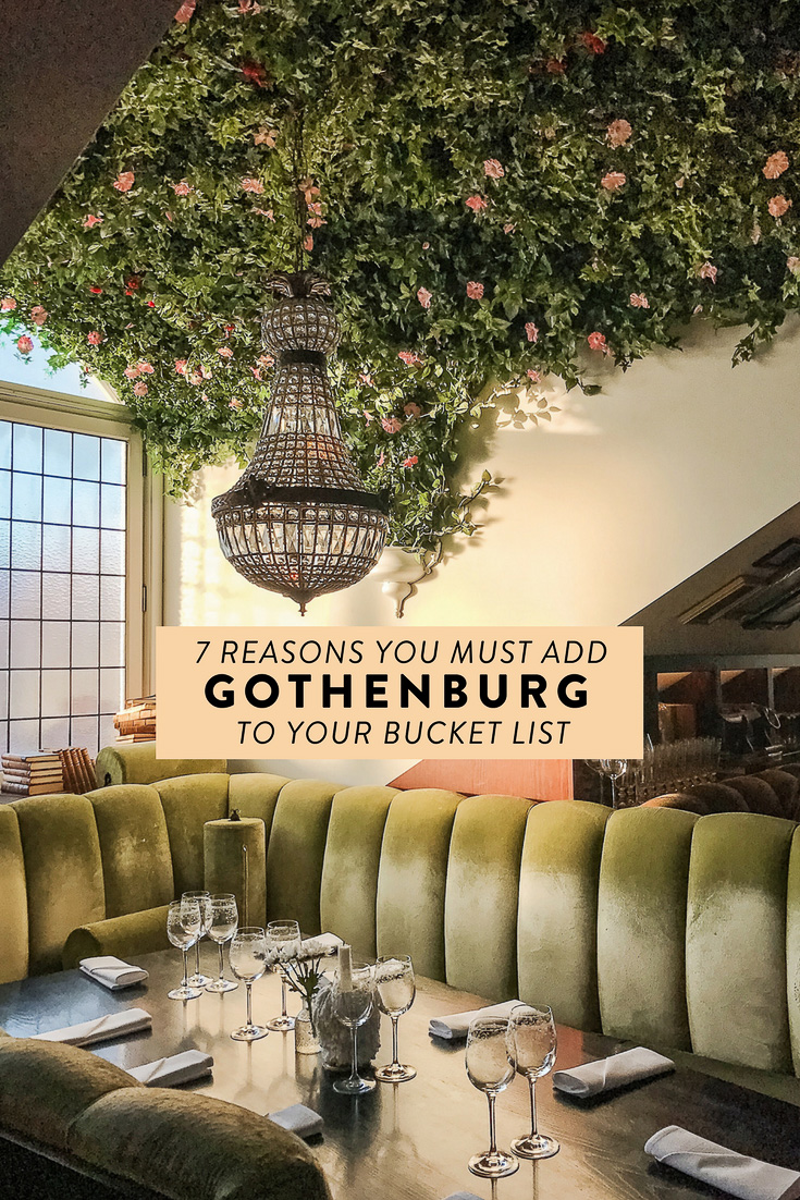 7 reasons you MUST add Gothenburg in West Sweden to your bucket list! Plus where to stay, eat, drink, and what to do. #gothenburg #sweden #scandinavia 