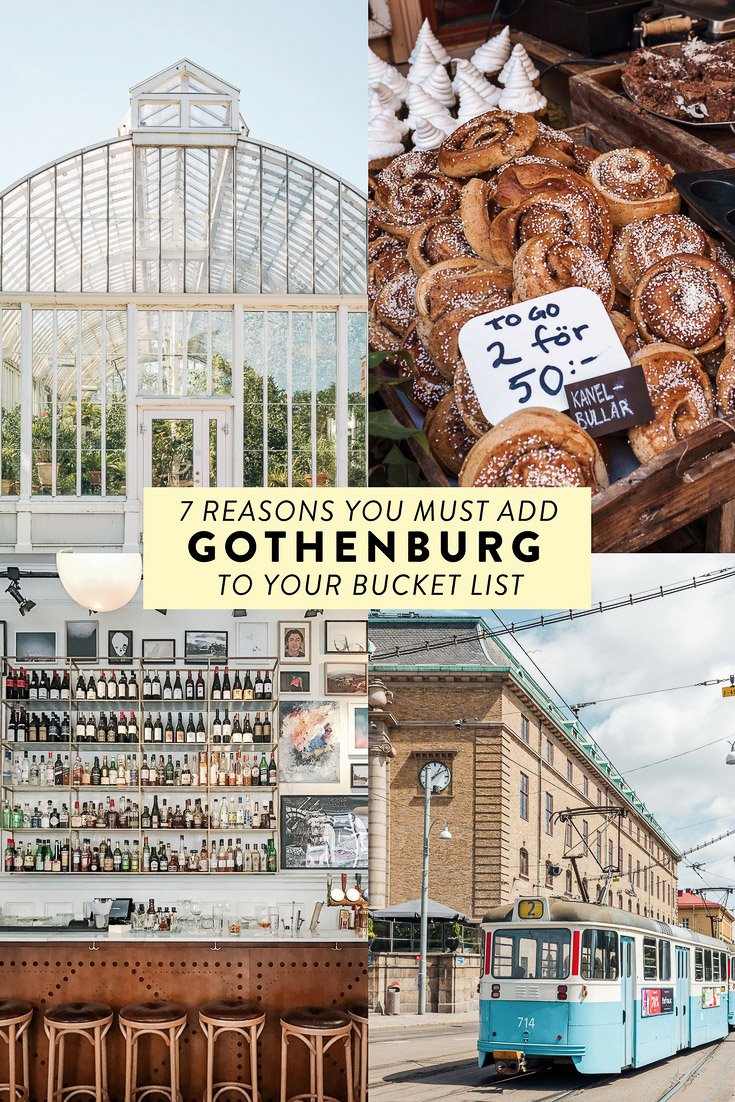 7 reasons you MUST add Gothenburg in West Sweden to your bucket list! Plus where to stay, eat, drink, and what to do. #gothenburg #sweden #scandinavia 
