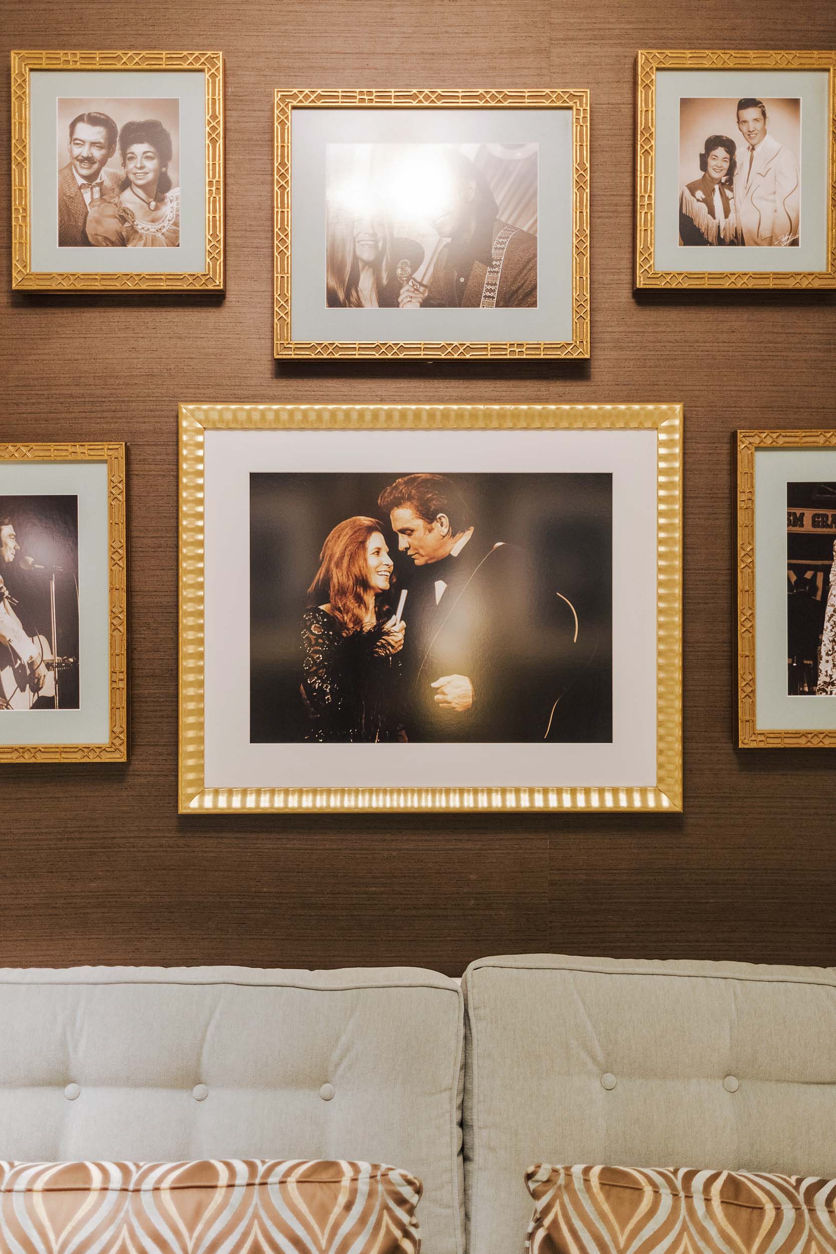 Photos of iconic country music couples backstage at the Opry